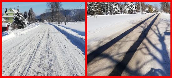 ODŚNIEŻANIE : Powiatowy Zarząd Dróg nie ma sobie nic do zarzucenia (ZDJĘCIA)