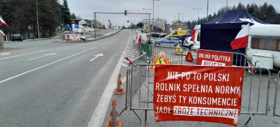Protest rolników. Będą utrudnienia w Ustrobnej i w Barwinku