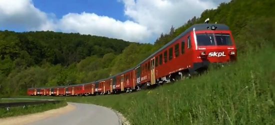 „Mega” składy na trasie Zagórz – Łupków (VIDEO)