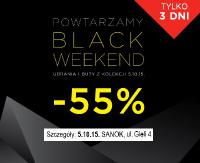 Powtarzamy Black Weekend! W 5.10.15 rabaty -55%