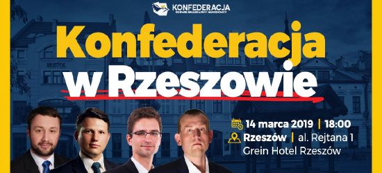 DZISIAJ: Sławomir Mentzen i Michał Wawer w Rzeszowie!