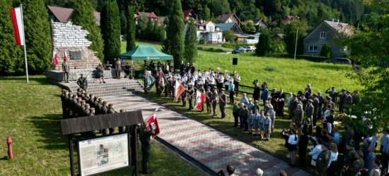 Uczczono pamięć podhalańczyków, którzy zginęli w potyczce z Niemcami [VIDEO, ZDJĘCIA]