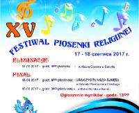 SOBOTA, NIEDZIELA: XV Festiwal Piosenki Religijnej. „Kto śpiewa dwa razy się modli”