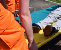 Potrącenie na ulicy Stróżowskiej w Sanoku. 11 latek w szpitalu