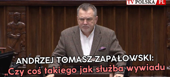 ANDRZEJ ZAPAŁOWSKI w mocnych słowach o polskim wywiadzie (VIDEO)