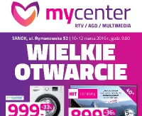 10-12 marca 2016 r. SANOK WIELKIE OTWARCIE sklepu MYCENTER