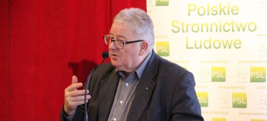 Czesław Siekierski „jedynką” na Podkarpaciu. Polityk PSL spotkał się z mieszkańcami Sanoka (FILM, ZDJĘCIA)