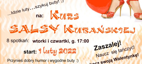 Kurs SALSY KUBAŃSKIEJ rusza już 1 lutego!