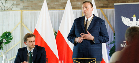 Spotkanie z europosłem Tomaszem Buczkiem w Sanoku