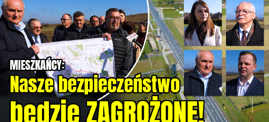 NOWOSIELCE. MIESZKAŃCY: Bezpieczeństwo zagrożone! Walka o „sensowną” trasę obwodnicy (VIDEO)