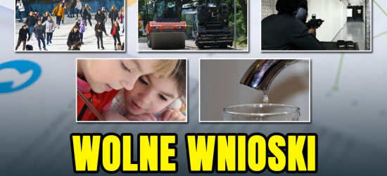 WOLNE WNIOSKI: Inwestycje w mieście, remonty dróg, strzelnica (VIDEO)