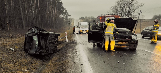 Groźny wypadek na DK94 w Nowosielcach (ZDJĘCIA)