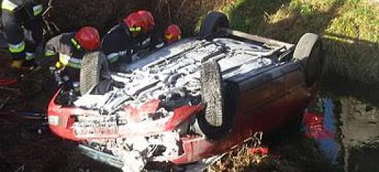 Groźny wypadek w Bieszczadach. Ranny przetransportowany śmigłowcem (ZDJĘCIA)