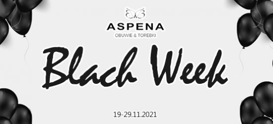 BLACK WEEK w Sklepie Obuwniczym ASPENA!