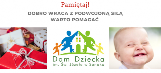 SANOK: Zbiórka na świąteczną paczkę dla domu dziecka! SPRAWDŹ
