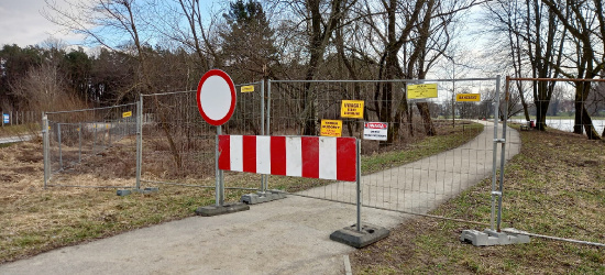 SANOK: Popularna ścieżka rekreacyjna zamknięta! (ZDJĘCIA)