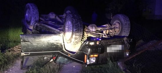 BRZOZÓW: Nocne popisy pijanego 17-latka! (ZDJĘCIE)