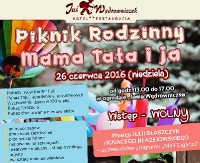 JAŚ WĘDROWNICZEK: Piknik Rodzinny Mama Tata i Ja
