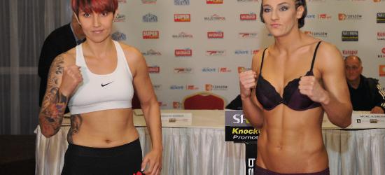 RZESZÓW BOXING NIGHT: Za nami ceremonia ważenia. W walce wieczoru Ewa Piątkowska powalczy z Marie Riederer (ZDJĘCIA)