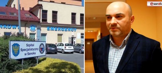 Grzegorz Panek nowym dyrektorem sanockiego szpitala!