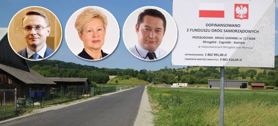 MRZYGŁÓD. Nowa droga jak dywanik. Piękne widoki i popularny skrót (VIDEO, ZDJĘCIA)