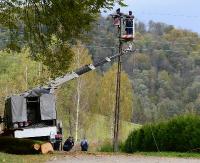 BIESZCZADY: Kończą się prace przy usuwaniu szkód po orkanie Ksawery (ZDJĘCIA)