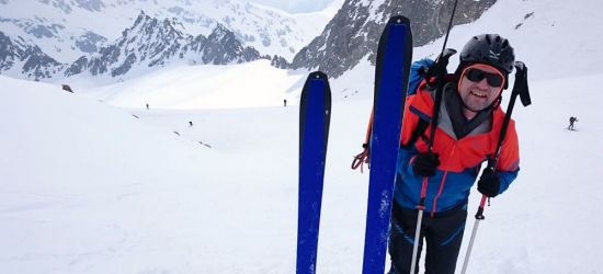 Bieszczadzcy goprowcy na skiturowym przejściu w Alpach (FOTO)