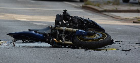 IZDEBKI. Śmiertelny wypadek. Zderzenie dwóch motocykli. Droga zablokowana!
