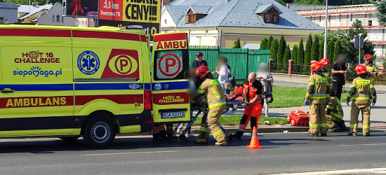 SANOK. Potrącenie na pasach. 21-latek z poważnymi obrażeniami (NOWE INFORMACJE, ZDJĘCIA)