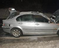 Zatankował gaz mimo, że wymontował butlę – BMW wybuchło. Cztery osoby z poważnymi obrażeniami w szpitalu (ZDJĘCIA)