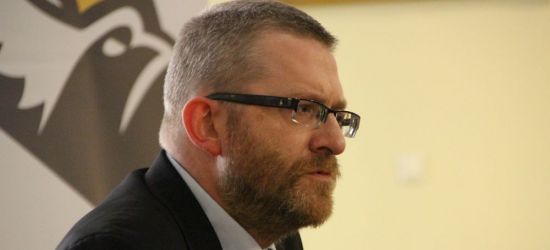 Grzegorz Braun do sanoczan: Chcemy własnego państwa, a nie „eurokołchozowego landu” (VIDEO, ZDJĘCIA)