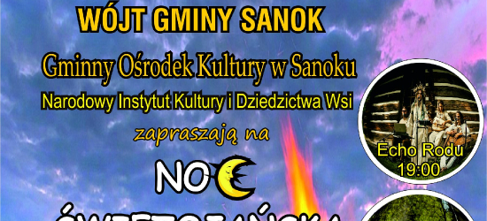 Magiczna Noc Świętojańska w Tyrawie Solnej. Koncerty, ognisko i atrakcje!