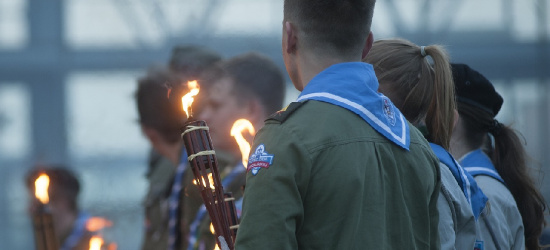 Bezpieczny harcerski wypoczynek w Bieszczadach. Pomogą policjanci