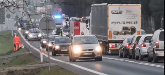 Stłuczka w Zahutyniu (VIDEO)