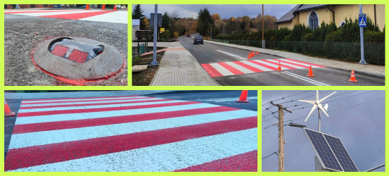 ZAŁUŻ: Nowoczesne przejście dla pieszych już gotowe (FOTO)