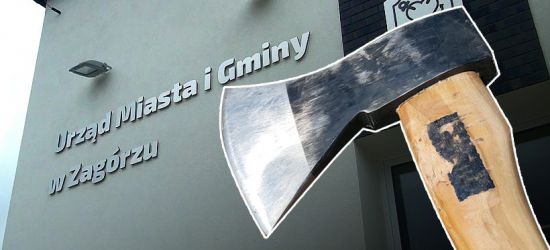 GMINA ZAGÓRZ: 41-latek groził siekierą urzędnikom!