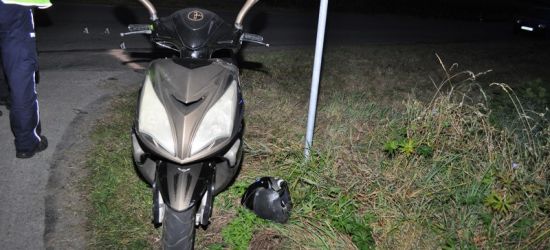 REGION: Zderzenie motorowerzystki z osobówką (FOTO)