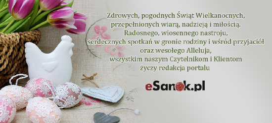 Życzenia Wielkanocne od redakcji portalu esanok.life