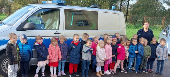 Przedszkolaki z wizytą u sanockich policjantów (FOTO)