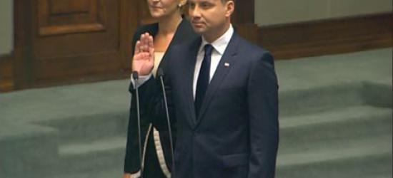 Andrzej Duda zaprzysiężony. Wysłuchaj orędzia nowego prezydenta Polski (FILM)
