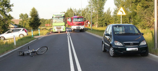 PODKARPACIE. Tragedia po zderzeniu rowerzysty z osobówką (ZDJĘCIE)