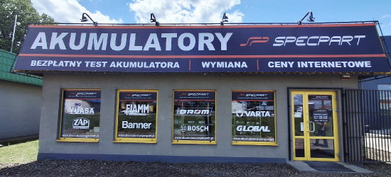 Akumulatory Specpart rosną w siłę – nowy sklep już w Sanoku!
