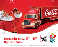 Jesteście gotowi? Dzisiaj Sanok odwiedzi świąteczna ciężarówka Coca-Cola!