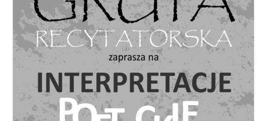 Wieczory Artystyczne w SDK. Już jutro Grupa Recytatorska i interpretacje poetyckie