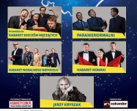Polska Noc Kabaretowa 2017 w Sanoku! Na scenie m.in. Paranienormalni, Kabaret Moralnego Niepokoju czy Jerzy Kryszak