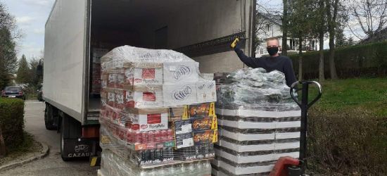 FRAC dla sanockiego szpitala. Przekazano żywność i napoje (ZDJĘCIA)