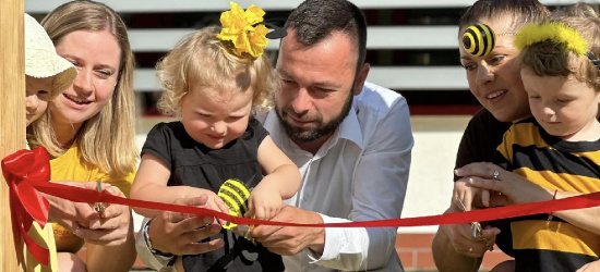 USTRZYKI DOLNE: Ścieżka zmysłów w miejskim żłobku (ZDJĘCIA)