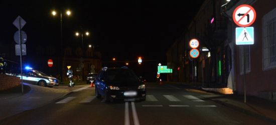 Potrącenie kobiety na przejściu dla pieszych (FOTO)