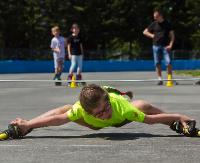Wariacje na rolkach. Po torze przeszkód i skoki nad tyczką. Skate cross w sanockim wydaniu (ZDJĘCIA)