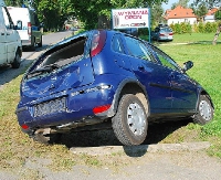 Najechał na tył opla. 10-letnie dziecko doznało obrażeń (ZDJĘCIA)